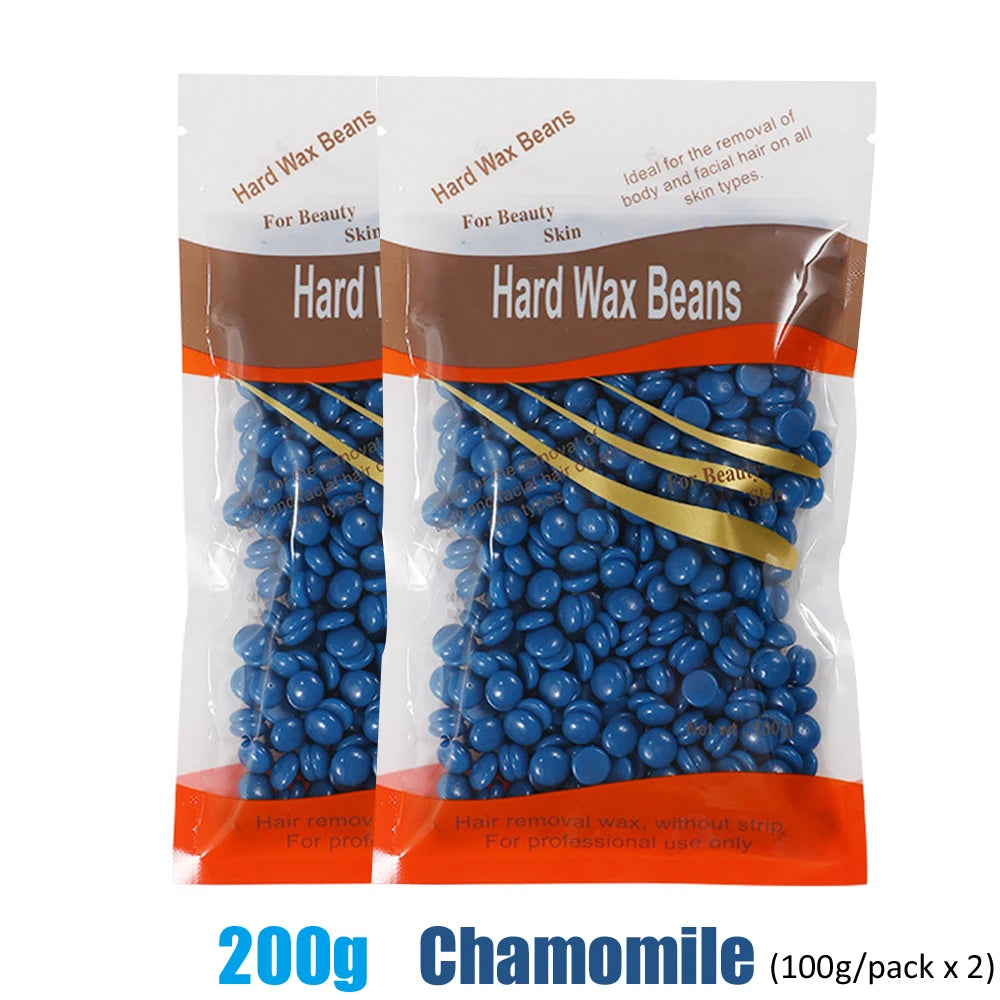 Hard Wax Beans for Hair Removal – Brazilian & Body Waxing (50g/200g/500g)
