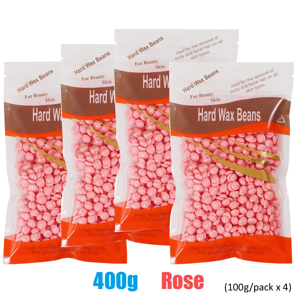 Hard Wax Beans for Hair Removal – Brazilian & Body Waxing (50g/200g/500g)
