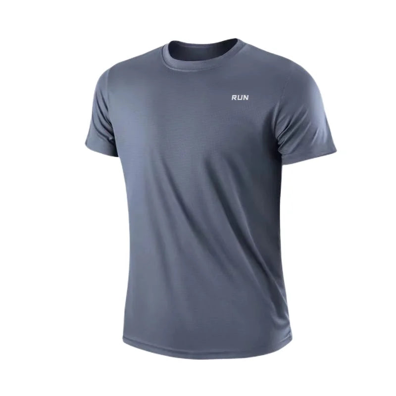 Men's Quick Dry Gym T-Shirt – Moisture Wicking Sport Top (M–4XL)