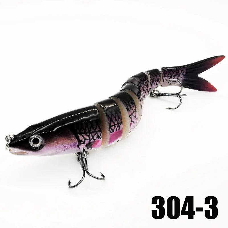 Multi-Jointed Swimbait Fishing Lure – Slow Sinking Bionic Crank Bait for Bass & Trout