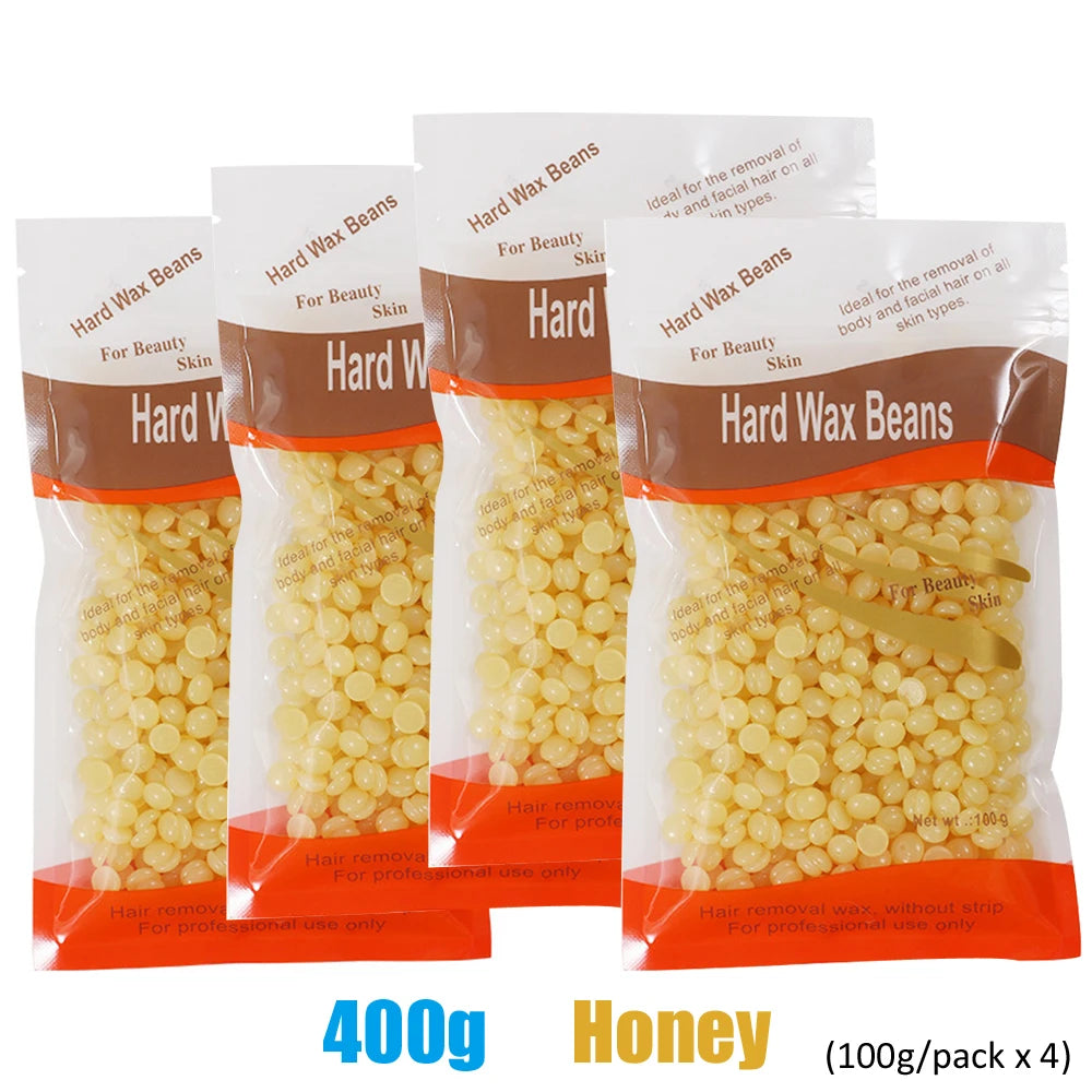 Hard Wax Beans for Hair Removal – Brazilian & Body Waxing (50g/200g/500g)