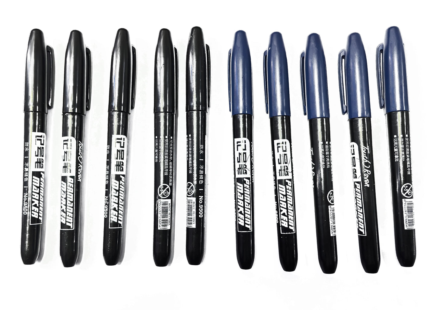 6 PCS Permanent Marker Pens – Waterproof Manga Drawing Markers for Art & School