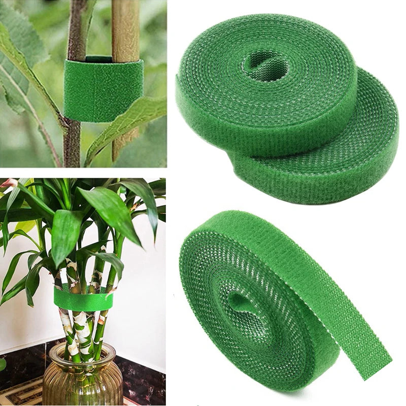 Garden Twine Plant Ties – 3 Rolls Nylon Support Wrap (Multi-Color)