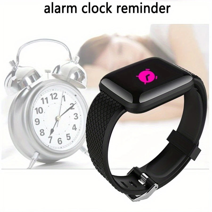 Smart Fitness Watch – Y68 & 116Plus | Heart Rate, Sleep & Message Tracker
