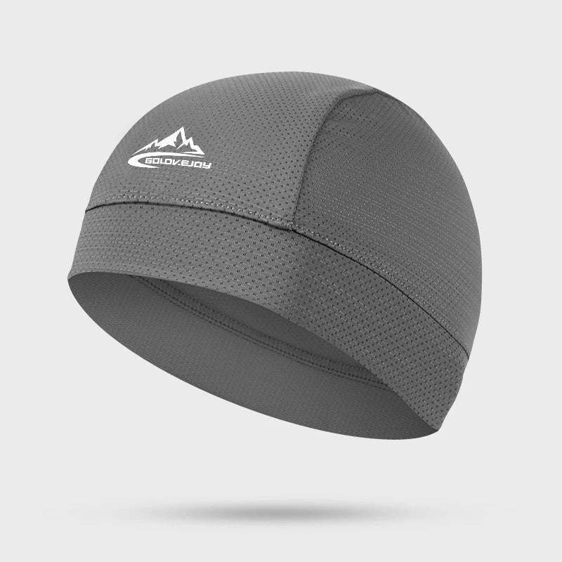 Cooling Skull Cap & Helmet Lining — Breathable Sweat-Wicking Cycling, Running & Hiking Hat