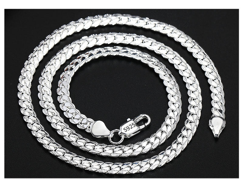 18K Gold & Silver Plated Chain Necklace for Women – Multiple Lengths