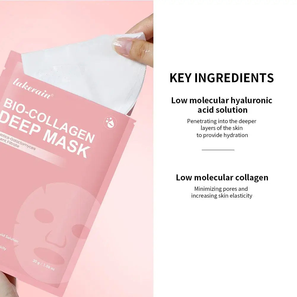 Bio Collagen Real Deep Hydrogel Face Mask – Anti-Wrinkle Overnight Sleeping Mask
