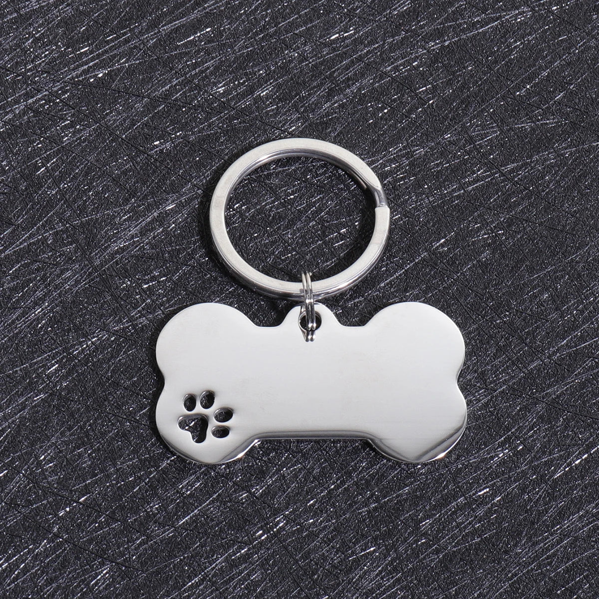 Personalized Dog & Cat ID Tags | Bone Shape | Laser Engraved Custom Name & Address