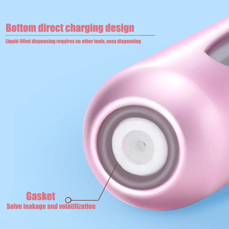 Mini Perfume Refill Spray Bottle — Portable Bottom-Fill Atomizer (5ml / 10ml)
