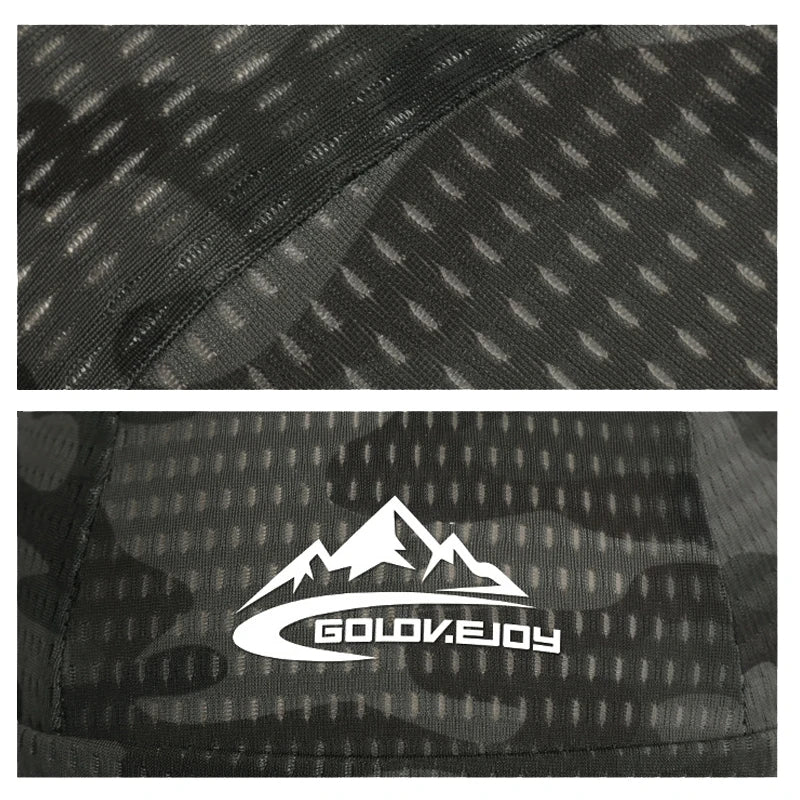Cooling Skull Cap & Helmet Lining — Breathable Sweat-Wicking Cycling, Running & Hiking Hat