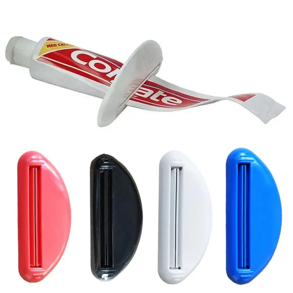 Toothpaste Tube Squeezer & Dispenser – Manual Cream Extruder Clamp for Bathroom