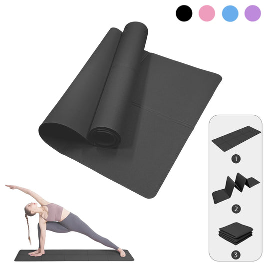 4MM Anti-Slip EVA Yoga Mat – Exercise, Pilates & Gymnastics