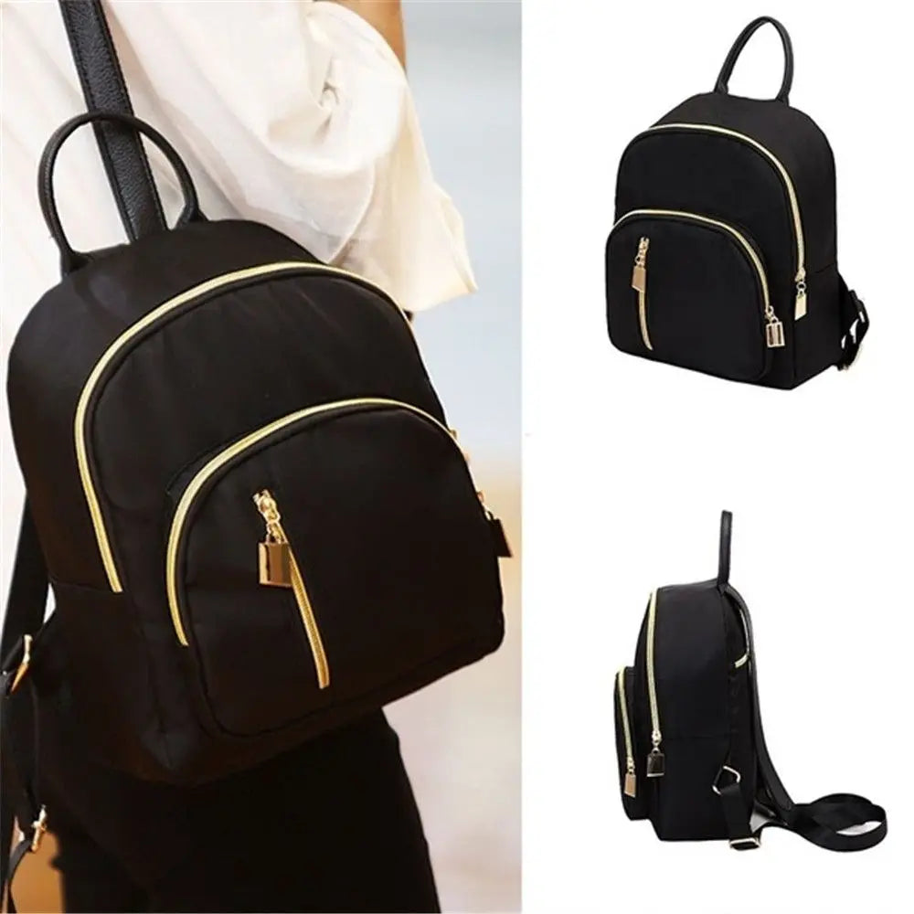 Women's Cute Mini Backpack – Oxford Fabric Daypack