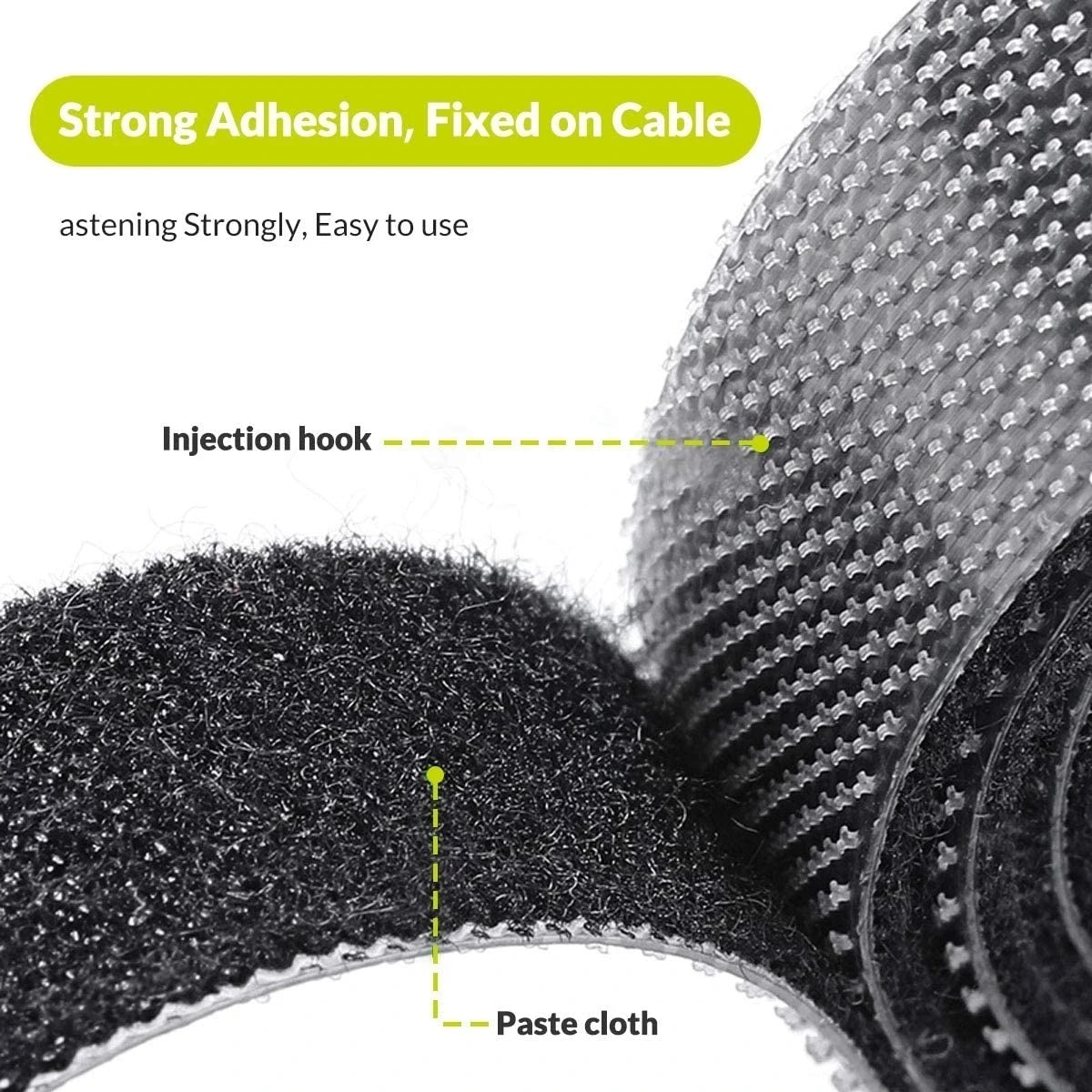 Nylon Cable Organizer & Wire Manager – 1M / 3M / 5M Cord Winder