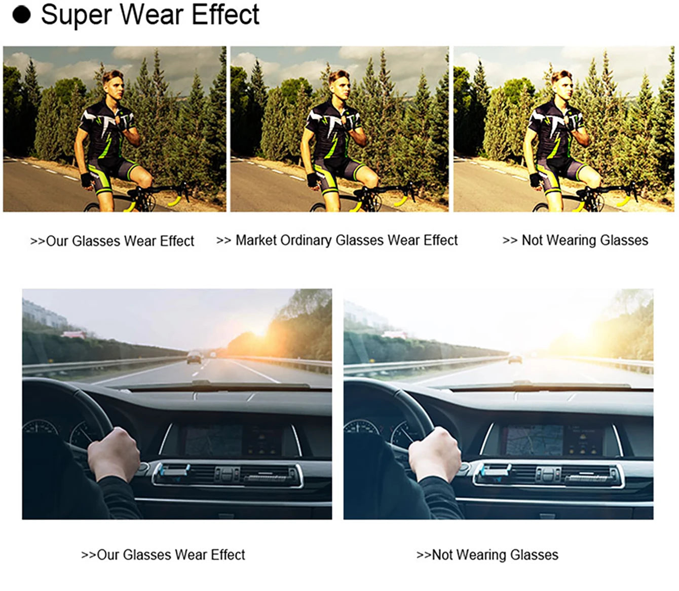 Men's Polarized Sunglasses – UV400 TAC Lens for Fishing, Cycling & Driving