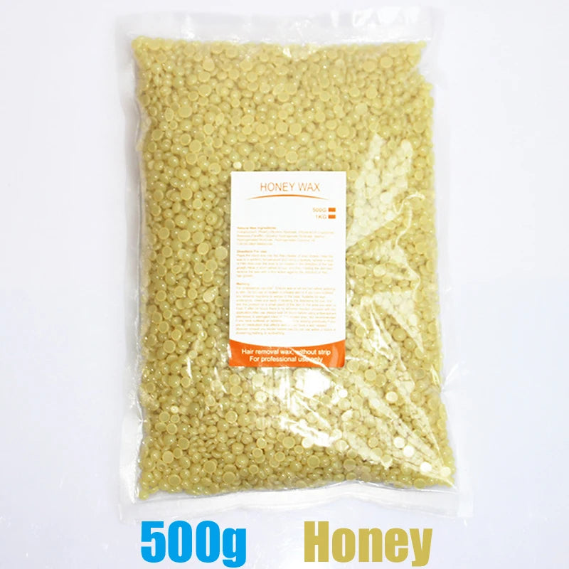 Hard Wax Beans for Hair Removal – Brazilian & Body Waxing (50g/200g/500g)