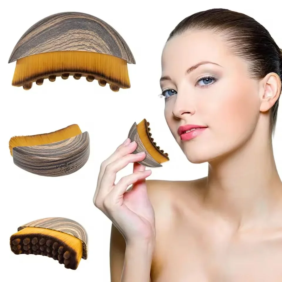 Lymphatic Contour Face Brush – Facial Massage & Sculpting Tool