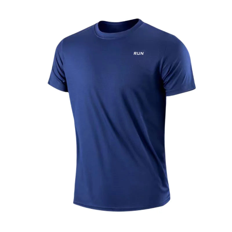 Men's Quick Dry Gym T-Shirt – Moisture Wicking Sport Top (M–4XL)