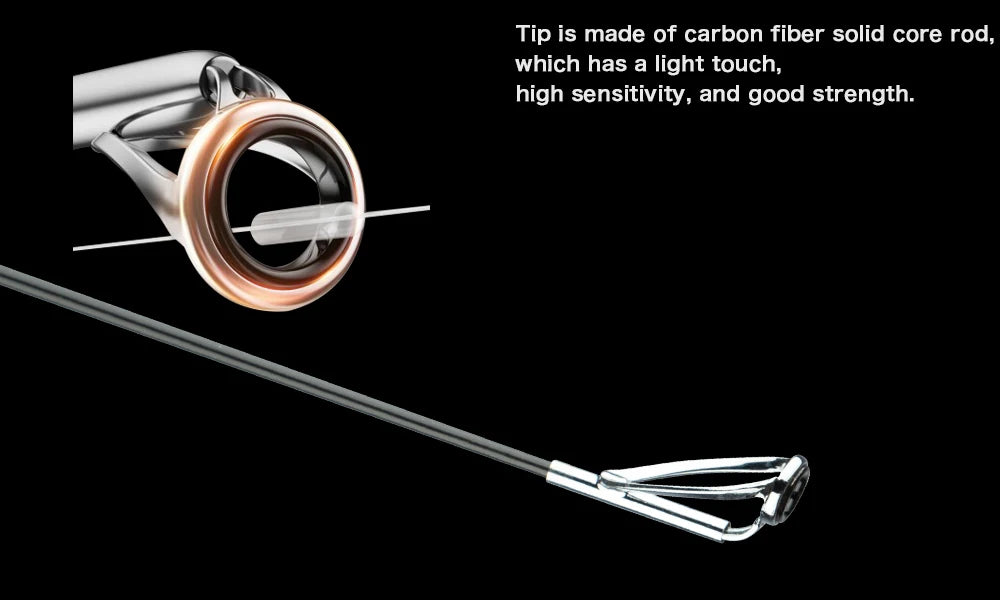 BIUTIFU Carbon Fishing Rod – Ultralight Spinning & Casting Lure Rod