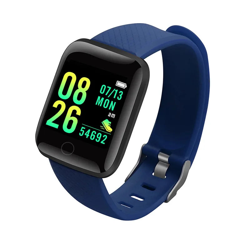 Smart Fitness Watch – Y68 & 116Plus | Heart Rate, Sleep & Message Tracker