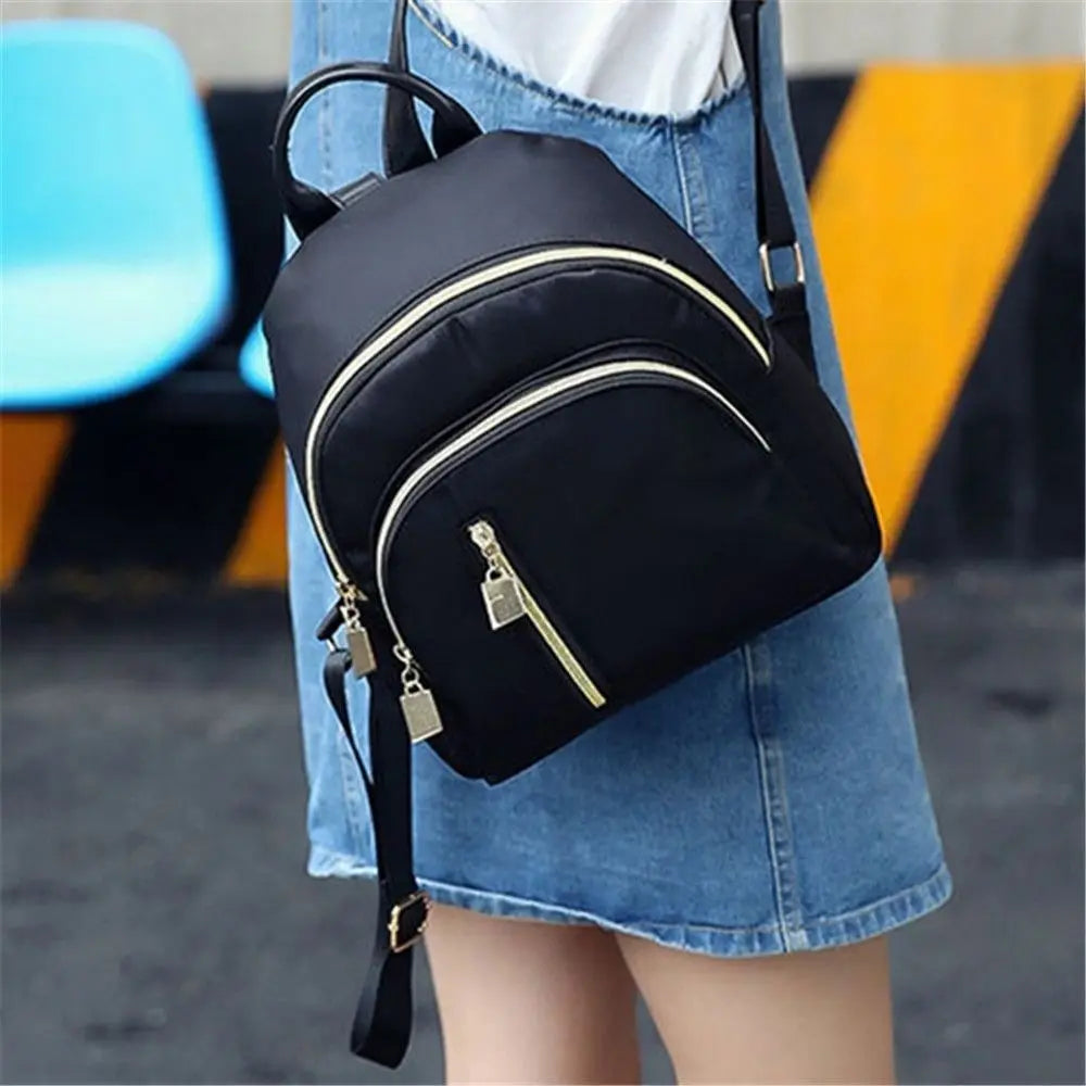 Women's Cute Mini Backpack – Oxford Fabric Daypack