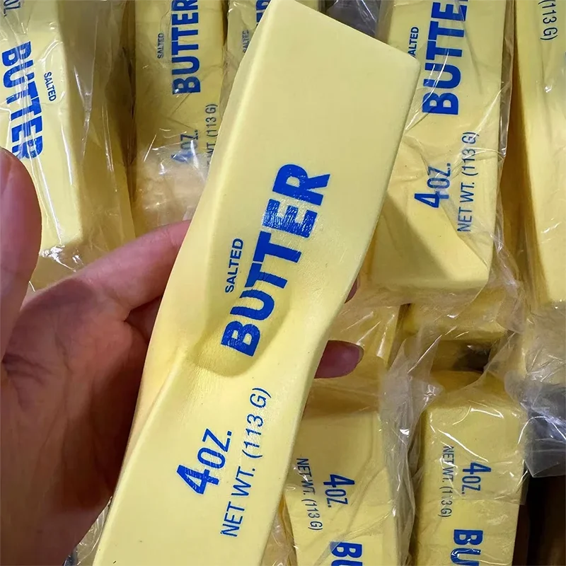 Squishy Butter Stick Fidget Toy — Cheese Shape Stress Relief & Anxiety Squeeze Toy