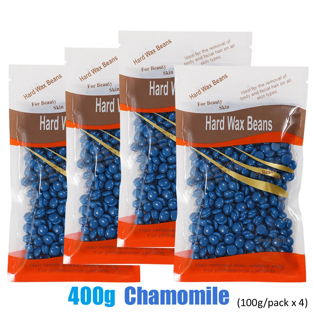 Hard Wax Beans for Hair Removal – Brazilian & Body Waxing (50g/200g/500g)
