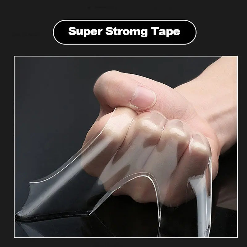 Nano Tape — Super Strong Double-Sided Adhesive Tape (Reusable & Waterproof)
