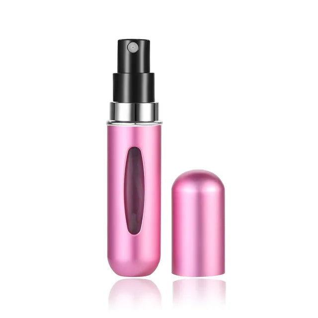 Mini Perfume Refill Spray Bottle — Portable Bottom-Fill Atomizer (5ml / 10ml)