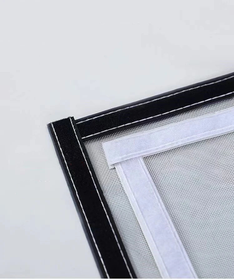 Mosquito-Proof Window & Door Screen – Custom Size Mesh Net (White)