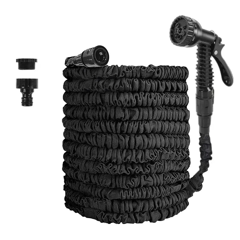 Expandable Garden Hose 25FT-200FT with High-Pressure Spray Nozzle