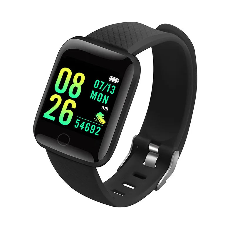 Smart Fitness Watch – Y68 & 116Plus | Heart Rate, Sleep & Message Tracker