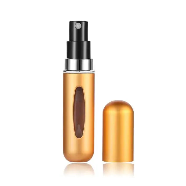 Mini Perfume Refill Spray Bottle — Portable Bottom-Fill Atomizer (5ml / 10ml)