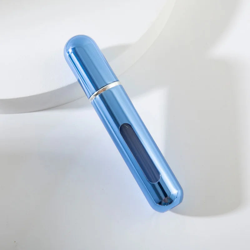 Mini Perfume Refill Spray Bottle — Portable Bottom-Fill Atomizer (5ml / 10ml)