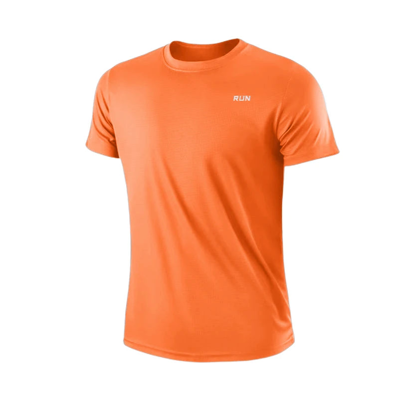 Men's Quick Dry Gym T-Shirt – Moisture Wicking Sport Top (M–4XL)
