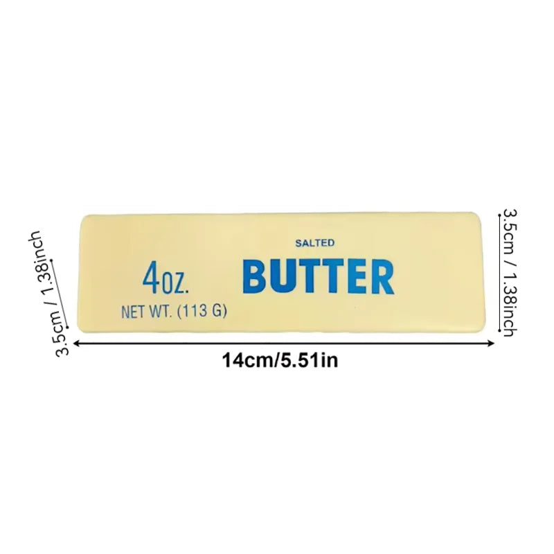 Squishy Butter Stick Fidget Toy — Cheese Shape Stress Relief & Anxiety Squeeze Toy