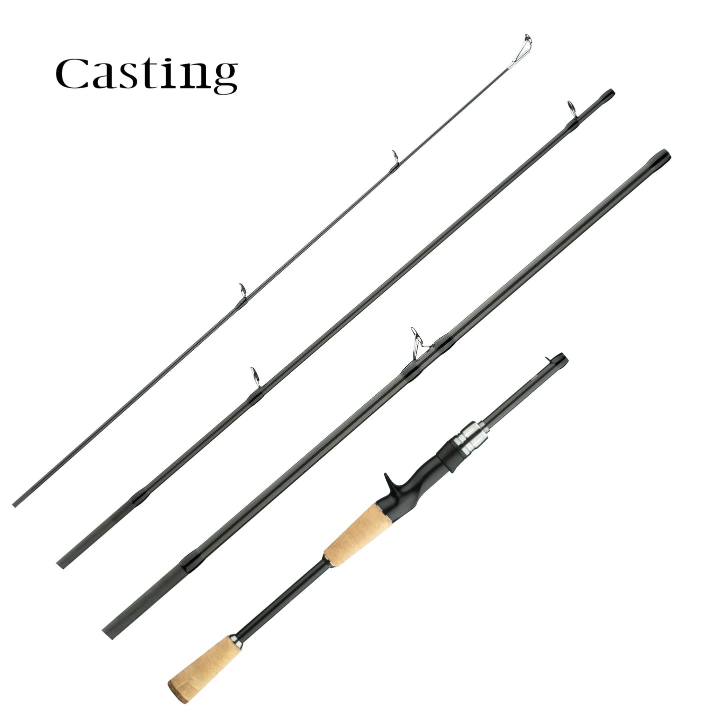 BIUTIFU Carbon Fishing Rod – Ultralight Spinning & Casting Lure Rod