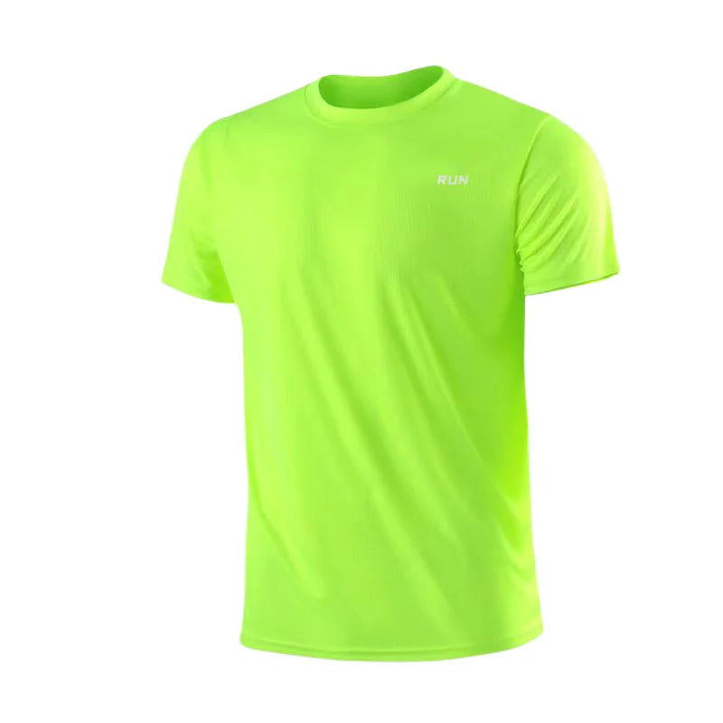 Men's Quick Dry Gym T-Shirt – Moisture Wicking Sport Top (M–4XL)