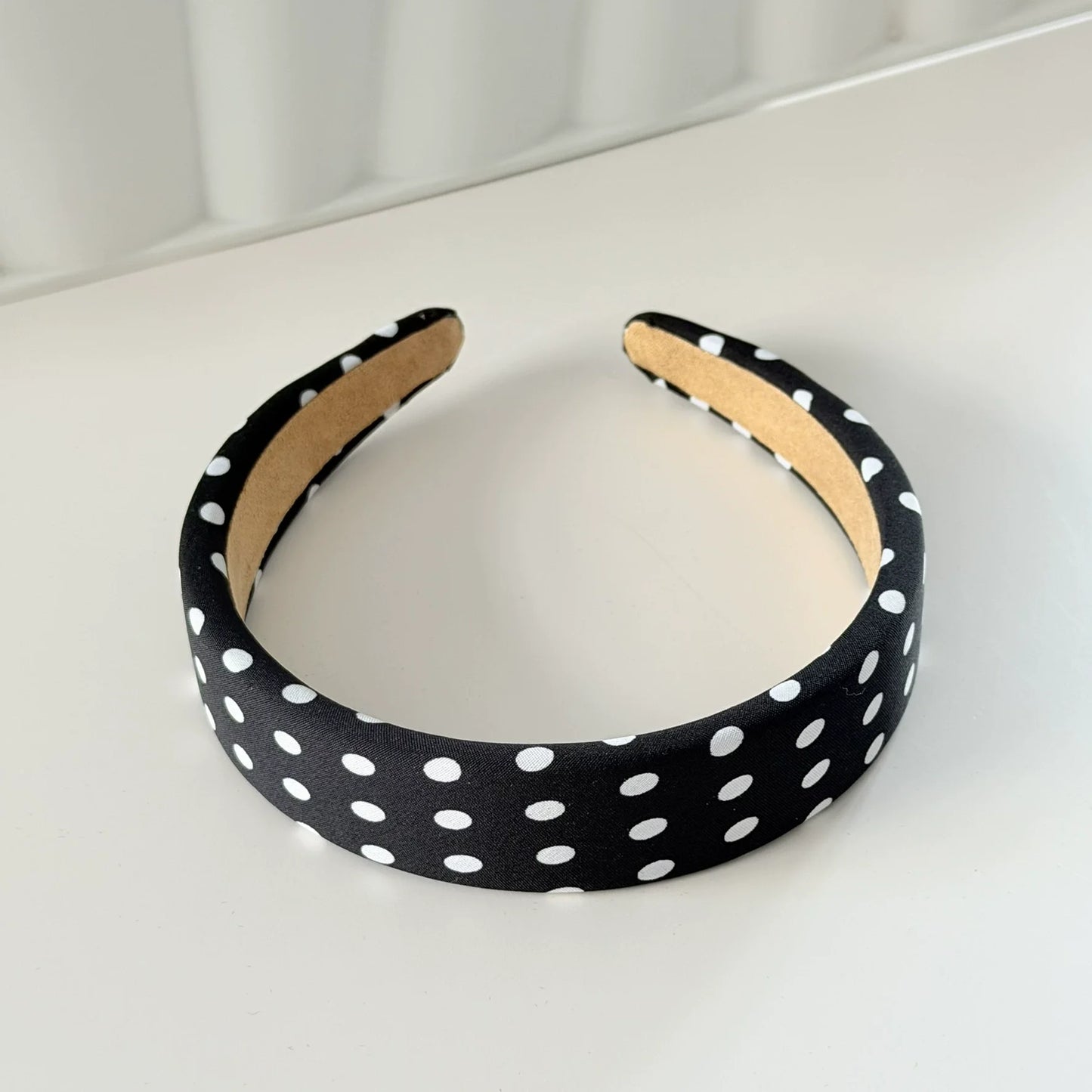 Y2K Retro Boho Wide Headbands – Stretch Dot Hair Accessories for Women | Yoga & Daily Wear
