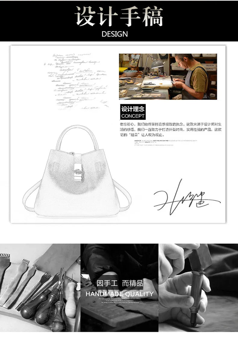 Women's Luxury Travel Handbag 2026 – Fashion Shoulder Bag