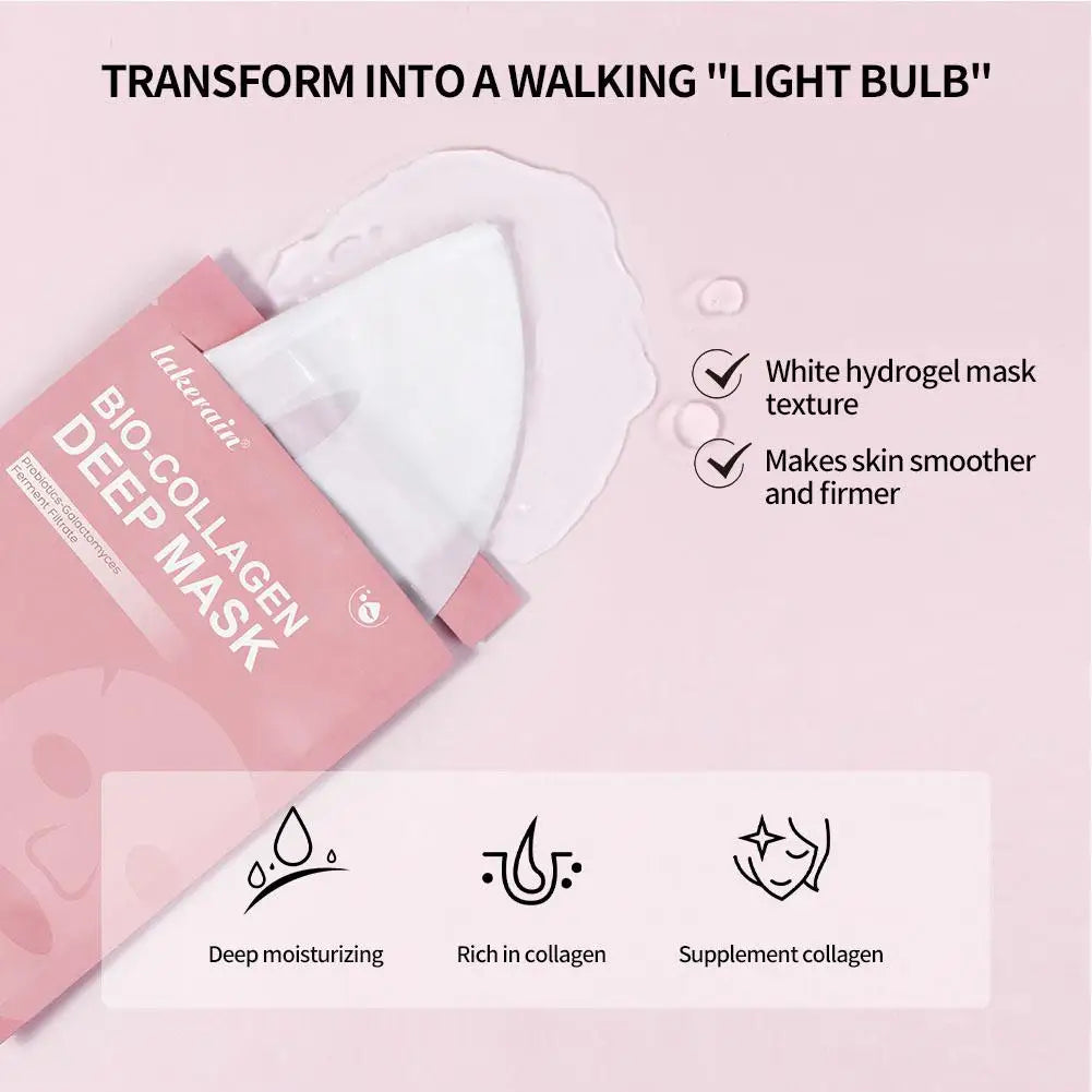 Bio Collagen Real Deep Hydrogel Face Mask – Anti-Wrinkle Overnight Sleeping Mask