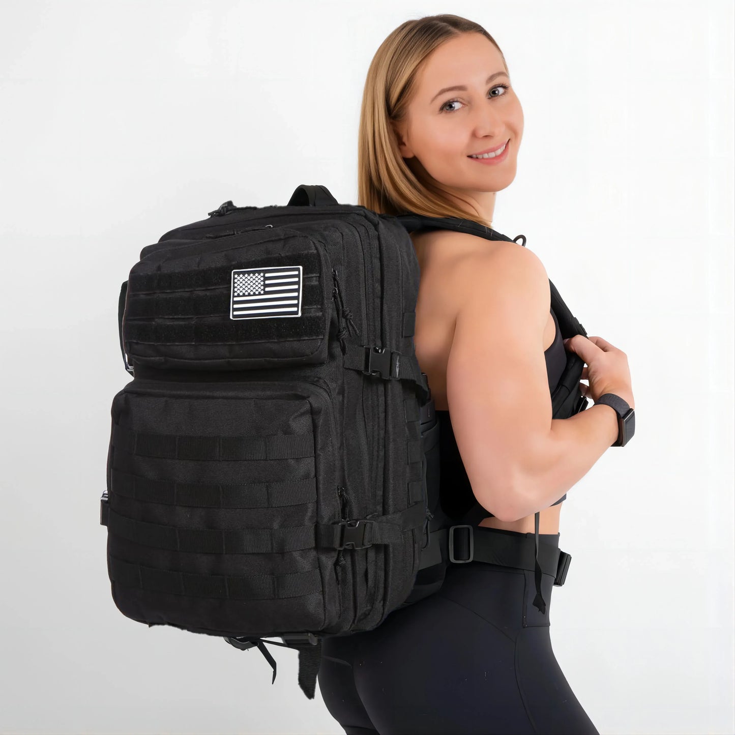 25L/50L Tactical Molle Backpack – Outdoor Hiking, Camping & Trekking Bag