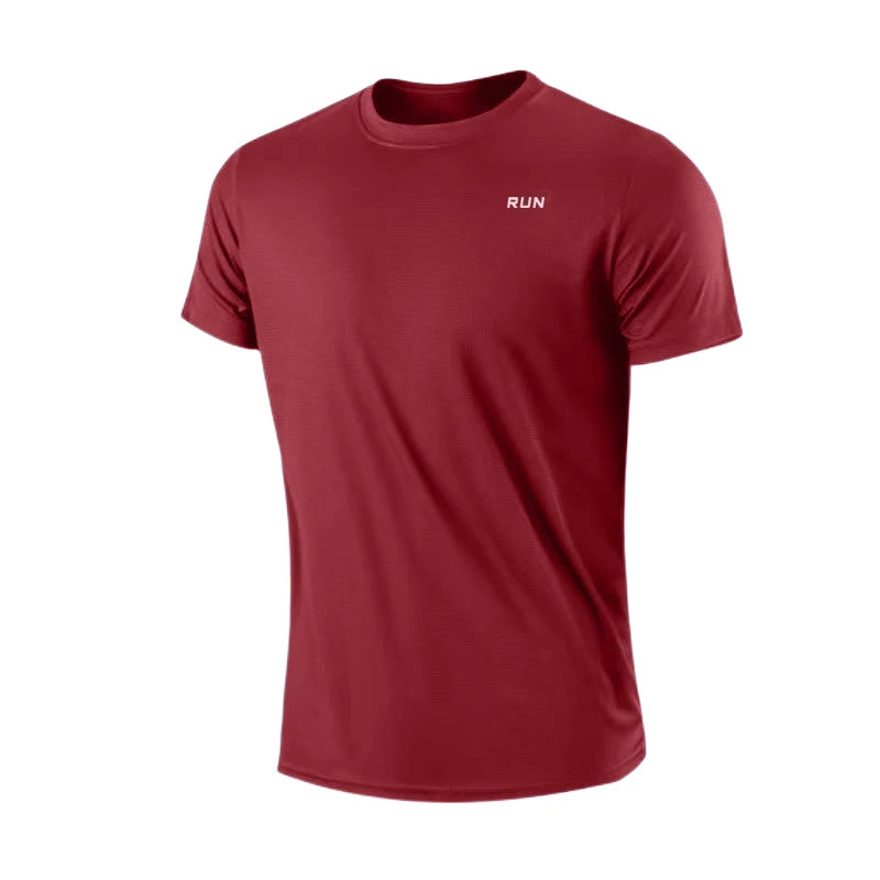 Men's Quick Dry Gym T-Shirt – Moisture Wicking Sport Top (M–4XL)