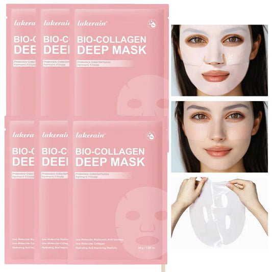 Bio Collagen Real Deep Hydrogel Face Mask – Anti-Wrinkle Overnight Sleeping Mask