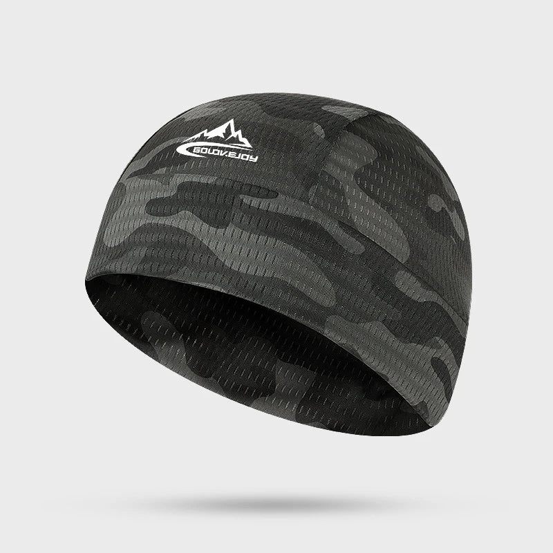 Cooling Skull Cap & Helmet Lining — Breathable Sweat-Wicking Cycling, Running & Hiking Hat