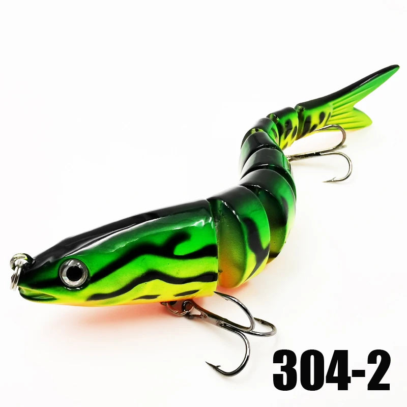 Multi-Jointed Swimbait Fishing Lure – Slow Sinking Bionic Crank Bait for Bass & Trout