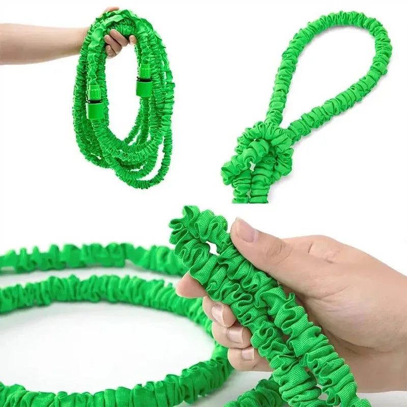 Expandable Garden Hose 25FT-200FT with High-Pressure Spray Nozzle