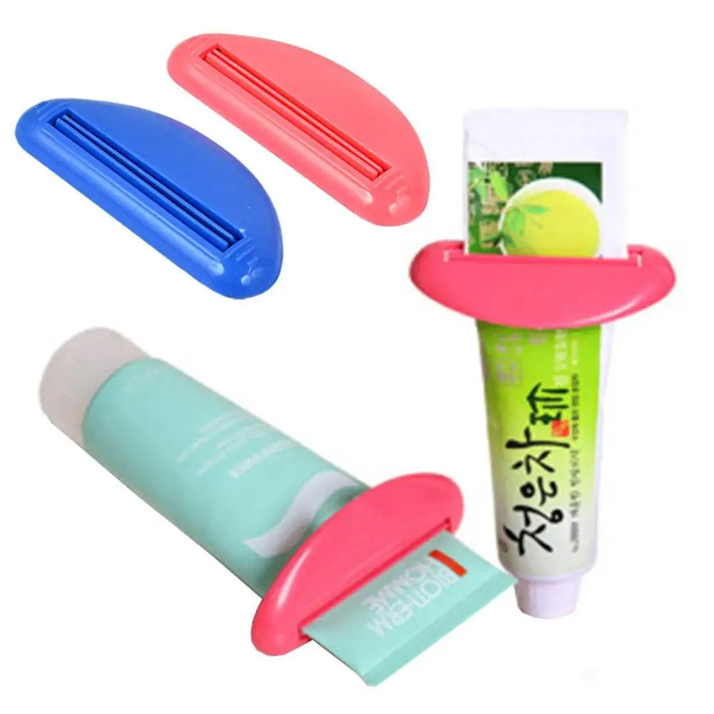 Toothpaste Tube Squeezer & Dispenser – Manual Cream Extruder Clamp for Bathroom