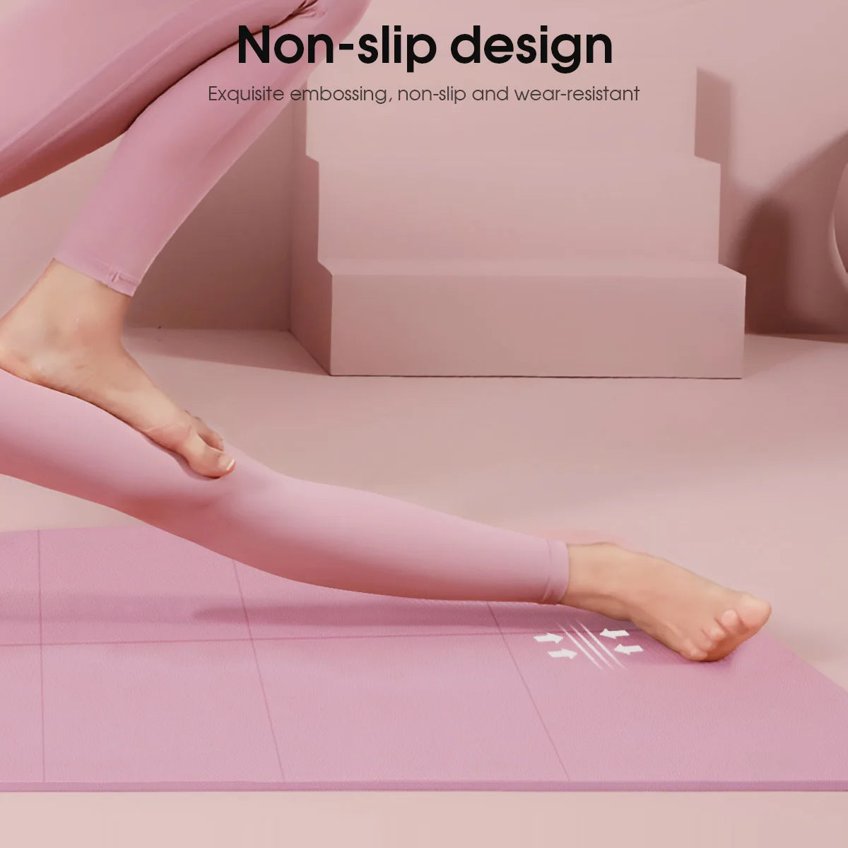 4MM EVA Yoga Mat — Anti-Slip Exercise Mat for Yoga, Pilates & Gymnastics