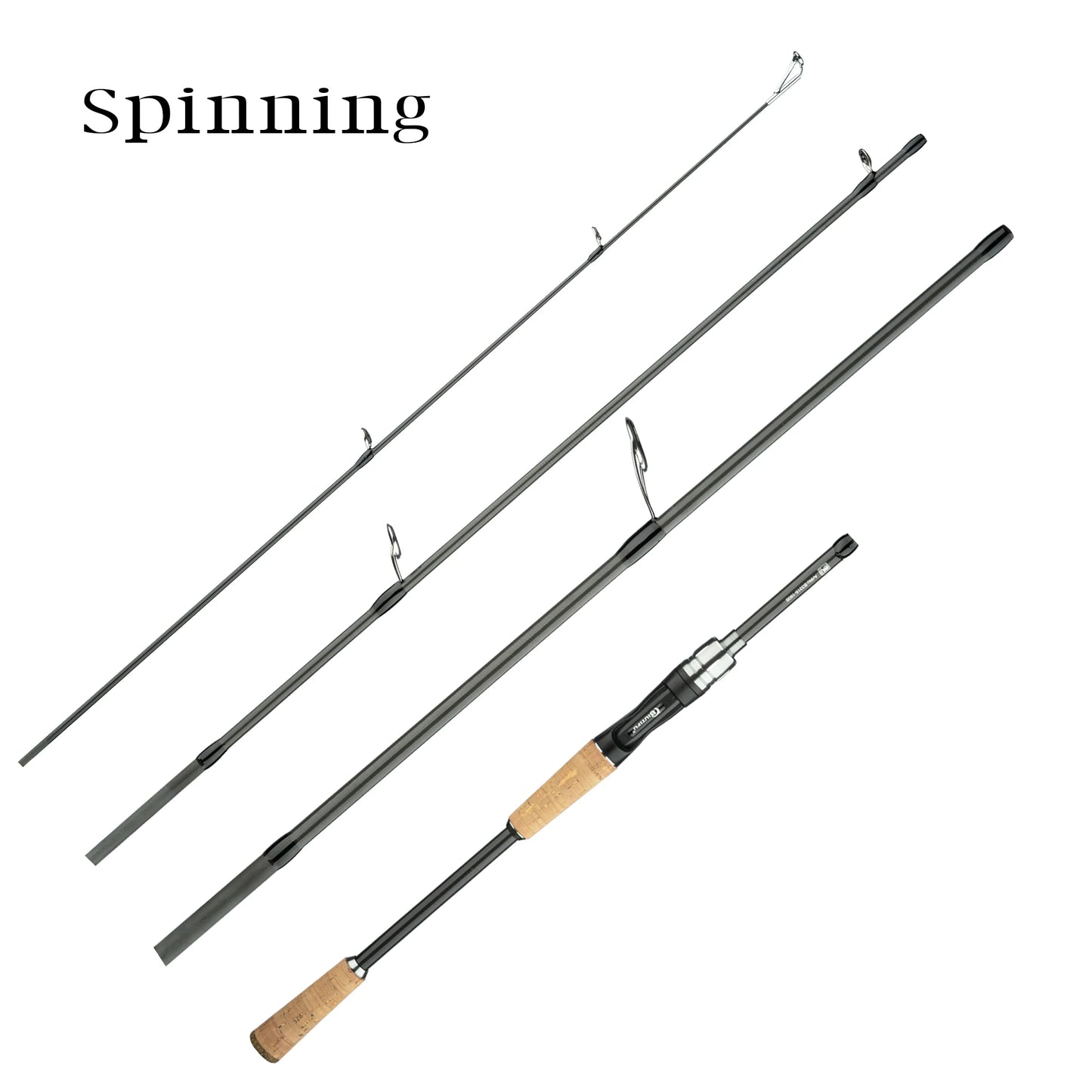 BIUTIFU Carbon Fishing Rod – Ultralight Spinning & Casting Lure Rod